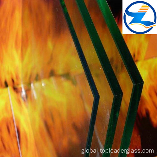 Tempered Fire Resistant Glass High quality fire-resistant glass for wall curtain Supplier